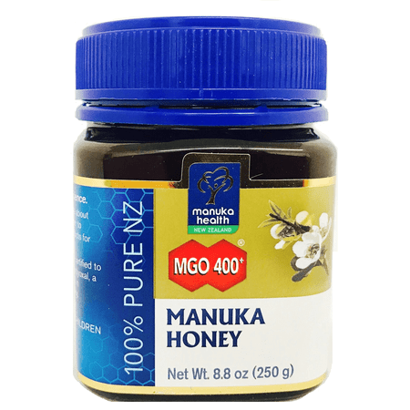 Manuka Health - MGO 400+ Manuka Honey, 100% Pure New Zealand Honey, 8.8 oz (250