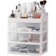 thumbnail image 1 of Cosmetic Organizer with 3 Drawers, Cosmetic Display Case, Cosmetic Organizer (3 Drawers), 1 of 4