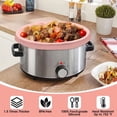 thumbnail image 1 of Insulation Pad Big Sale! New Product Household Silicone Slow Cooker Liner Convenient Liner Reusable Black Clearance!, 1 of 8