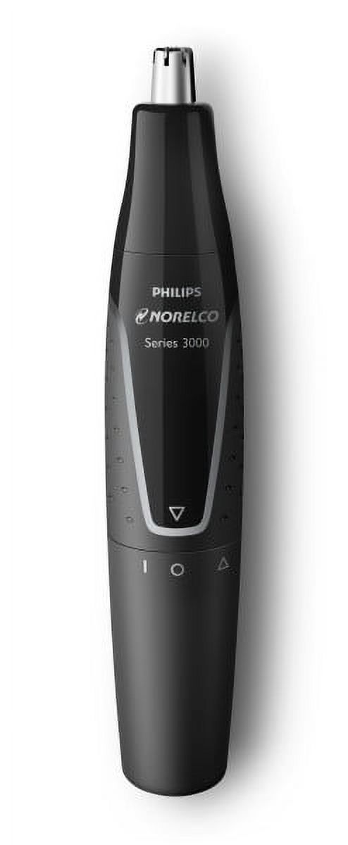 Philips Norelco Nose trimmer 3000, NT3000/49, with 6 pieces for nose, ears and eyebrows - image 3 of 12