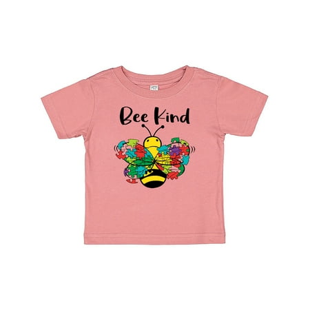 

Inktastic Autism Awareness Bee Kind Gift Baby Boy or Baby Girl T-Shirt