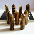 thumbnail image 4 of K-KED 1Pc Natural Yellow Lemurian Citrine Quartz Crystal Point Healing Stone 70-90mm, 4 of 9