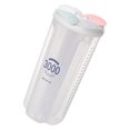 thumbnail image 1 of relayinert Plastic Divided Box Organizer Clear BPA Container Plastic Case Free Storage 3000ml 1Set, 1 of 6