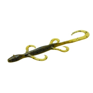 Zoom Mag Lizard 8'' Chartreuse Pumpkin 9pk - Walmart.com