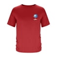 thumbnail image 4 of Tops para hombre, blusas y camisas de manga corta con cuello redondo para hombre, camisetas casuales con estampado de moda para hombre, blusa de manga corta, blusa de poliéster para hombre., 4 of 5