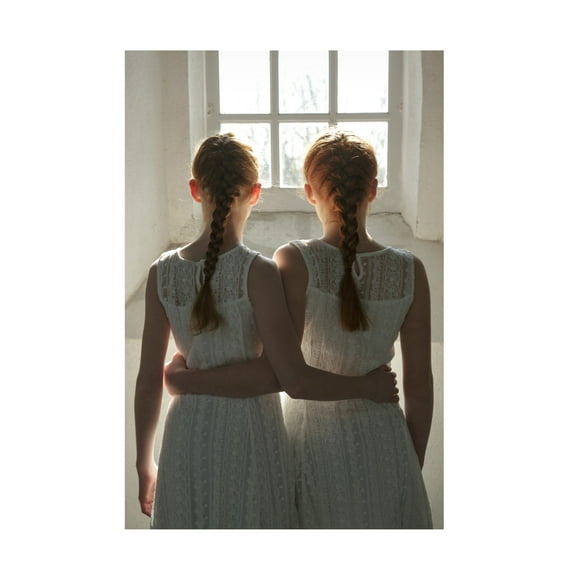 Canvas Wall Art - Carine Belzon 'Soul Sisters' Wall Art for Living Room, Bedroom, or Office Décor by Trademark Fine Art - 12 x 19 Inches