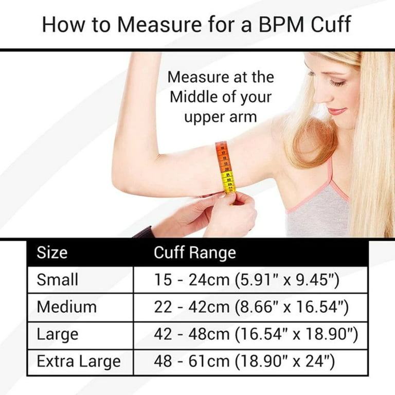 Small 5.9-9.4in(15cm-24cm) Cuff Universal Cuff for Arm Blood Pressure  Monitor