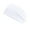 White, variant on Headbands for Women Men, Summer Elastic Solid Color Sports Hairband