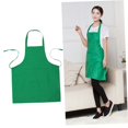 thumbnail image 3 of LITINKIMI 2Ud Delantal Impermeable De Trabajo Con Bolsa Grande Estilo Halter Para Cocina Y Restaurante Verde, 3 of 8