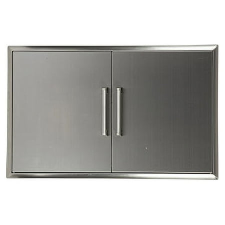 Coyote Outdoor Living - 26" Double Access Doors - Silver