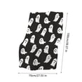 thumbnail image 4 of Manta fantasma de Halloween roja, bola inflable de Navidad al aire libre, 4 of 5