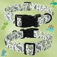 thumbnail image 3 of Dinosaur Dog Collar-Cute Dog Collar for Small Dogs, Adjustable Comfortable Cotton Boy Dog Collars for Small Medium Large Dogs, Small, 3 of 4