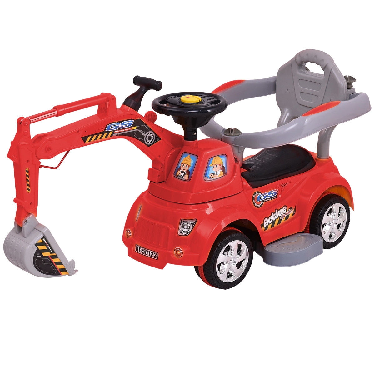 ride on excavator walmart