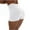 White, variant on Boyshorts for Women Seamless Butt Lifting Slip Shorts Shapewear High Waisted Girdle Shorts Body Shaper Compression