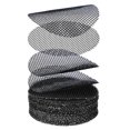 thumbnail image 1 of 50 Pcs de Coussinets en Filet pour Bonsaï 2,5 cm 4,5 cm 7,5 cm 10 cm Ronds en Polyester Pots de Fleurs en Filet pour Bonsaï Coussinets de Sol en Filet pour Bonsaï Perte de Terre, 1 of 4
