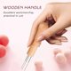 thumbnail image 4 of 1 Set Needles Felting Tools Needles Wooden Handle DIY Wool Pin Felting Crafts Supplies, 4 of 4