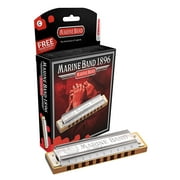 Hohner Marine Band Diatonic Harmonica, Key of F Minor