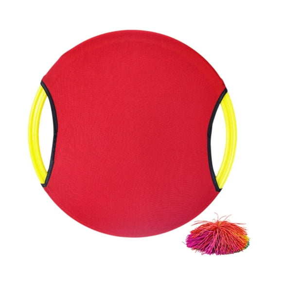 Trampoline Paddle Ball Set, Sweat and Game Interaction Interaction Los niños juegan, la pelota hinchable de paletas para la playa, , Rojo