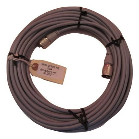 Cable Molded Ends - WORKMAN 8X-50-PL-PL 50` FOOT CB RADIO / HAM ANTENNA COAX CABLE MOLDED ENDS