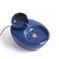 thumbnail image 2 of Cat Fountain Ceramic Pet Water Dispenser - Lotus Vertical Cat Drinking Fountain - Automatic Circulation Filter Water Health and Hygiene Bottom With Small Fish Decoration, 2 of 6