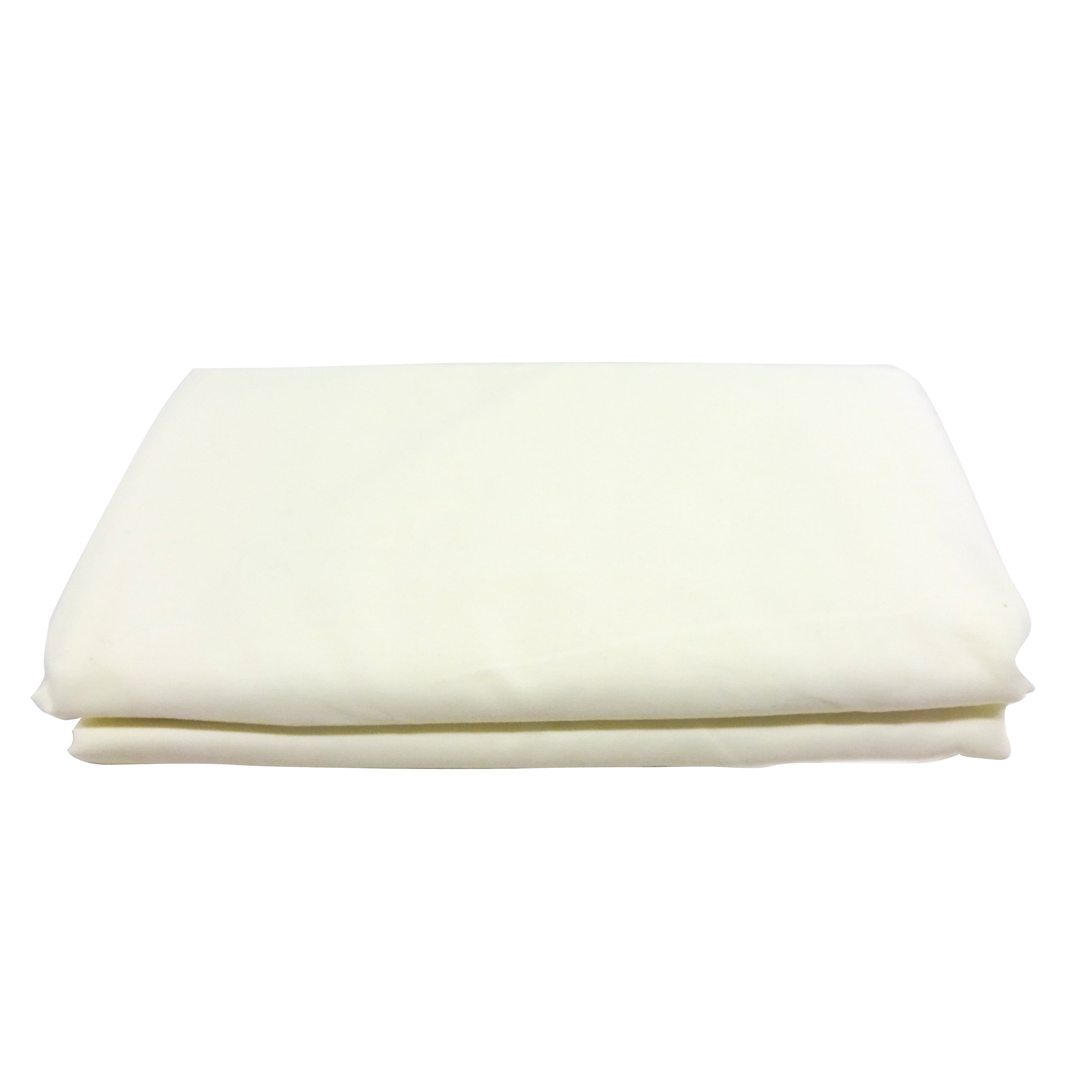 Shason Textile Craft Quilting Poly Cotton 3 Yards Precut Fabric, Cream (Pack of 2)