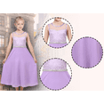 thumbnail image 4 of Sunny Fashion Girls Dress Purple Princess Party Formal Maxi Gown Pageant Wedding 14 Years, 4 of 10