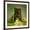 Brown Frame, variant on Art.com A Curious Entrance Stretched Canvas Print Wall Art by Atelier Sommerland, 16" x 16"