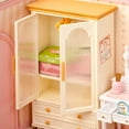 thumbnail image 5 of Rolife DIY Miniature Dollhouse Super Creator Lovely Pink Bedroom Plastic Building Set Toys Playset Gifts for Teens Adults, 5 of 7