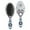 White-3, variant on Hair Brush Blue Grey Baroque Cushion Base Hair Brushes Touch Paddle Double Sided Pattern Oval Hairbrush