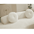 thumbnail image 4 of 105.5'' Boneless Couch with 2 Pillows, Modern&nbsp;4-Seater Extra Deep & Wide Seat Curved Cloud Couch, Corduroy Fabric, No Assembly Required, Oversized Sectional Sofa for Living Room, 4 of 9