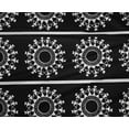 thumbnail image 4 of oneOone Polyester Lycra Fabric Stripe & Mandala Block Decor Fabric Printed BTY 56 Inch Wide, 4 of 4