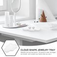 thumbnail image 6 of Raindrops Cloud Shape Jewelry Tray Trinket Dish Decorative Jewelry Plate Holder Key Tray, 6 of 7