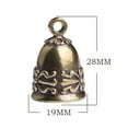 Grandest Birch Multifunctional Bell Pendant Crisp Sound Brass DIY Craft ...