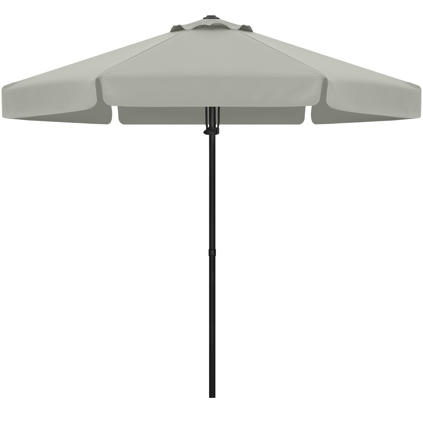 ABCCANOPY 7.5ft Market Patio Umbrella, Light Gray photo 3