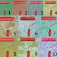 thumbnail image 4 of kurtrusly 7 Assorted Embossed Pattern Painting Roller with Plastic Handle Red Type C 1Set, 4 of 6