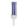 thumbnail image 1 of Sport  Tee,  Ball Brush Tee Convenient Practical Universal Hit Resistant  For Long Distant Hit 83mm-White And Blue, 1 of 8