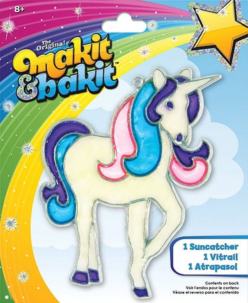 ステンドグラス Woodlands Unicorn ユニコーン グラスマスターズ Melissa & Doug Kids Art Craft Kit - Unicorn Stained Glass Window