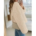 thumbnail image 3 of PRETTYGARDEN Women's Winter Faux Fur Coats Fuzzy Fleece Cropped Jackets Buttons Warm Casual Trendy Fall Fashion Clothes, 3 of 9
