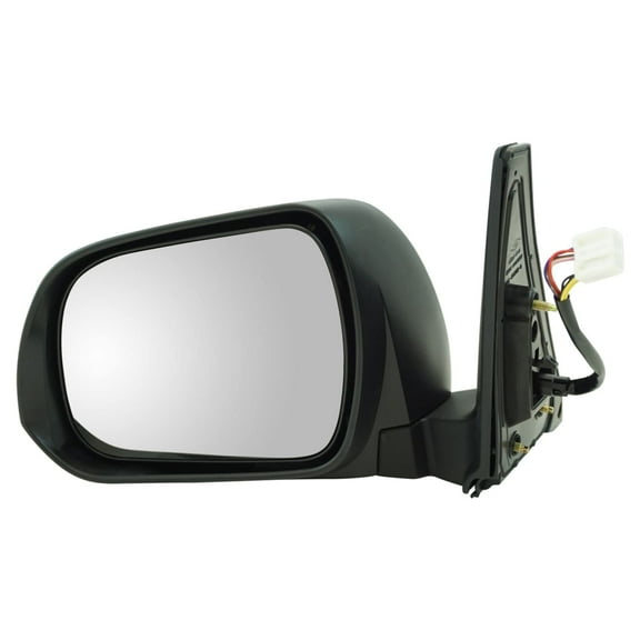 TRQ Power Heated Signal Puddle Light Mirror Left Driver Side LH for 4Runner MRA08320 Fits select: 2010-2013 TOYOTA 4RUNNER