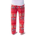 thumbnail image 2 of Friends The TV Series Womens' Gingerbread Central Perk Ugly Sweater Pajama Pants, 2 of 4
