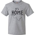 thumbnail image 3 of Inktastic Its Home- State of Texas Outline Distressed Text Youth T-Shirt, 3 of 5