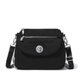 thumbnail image 1 of Bandolera Baggallini Calais para mujer, ligera, negra, 1 of 8