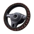 thumbnail image 4 of Haiem Eiffel Tower Print Steering Wheel Cover 15 Inches for Women Men, Neoprene Anti-Slip Steering Wheel Grip Wrap Car Accessories Protective Case Cover for Vehicle Truck SUV, 4 of 8