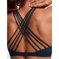 thumbnail image 4 of Top Deportivo CRZ YOGA con Tirantes, Sin Aros, Acolchado, Azul Marino, Talle S, 4 of 7