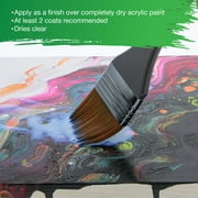 U.S. Art Supply Professional High Gloss Varnish, 16 oz (Pint) - Acrylic Medium, Clear Permanent Protective Finish for Paintings & Artwork, Apply Over Dry Acrylic Paint - Glossy Shine, UV Protection