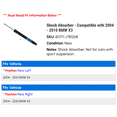 thumbnail image 2 of Shock Absorber - Compatible with 2004 - 2010 BMW X3 2005 2006 2007 2008 2009, 2 of 2