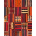 thumbnail image 1 of Ahgly Company Indoor Rectangle Abstract Red Southwestern Area Rugs, 7' x 10', 1 of 6