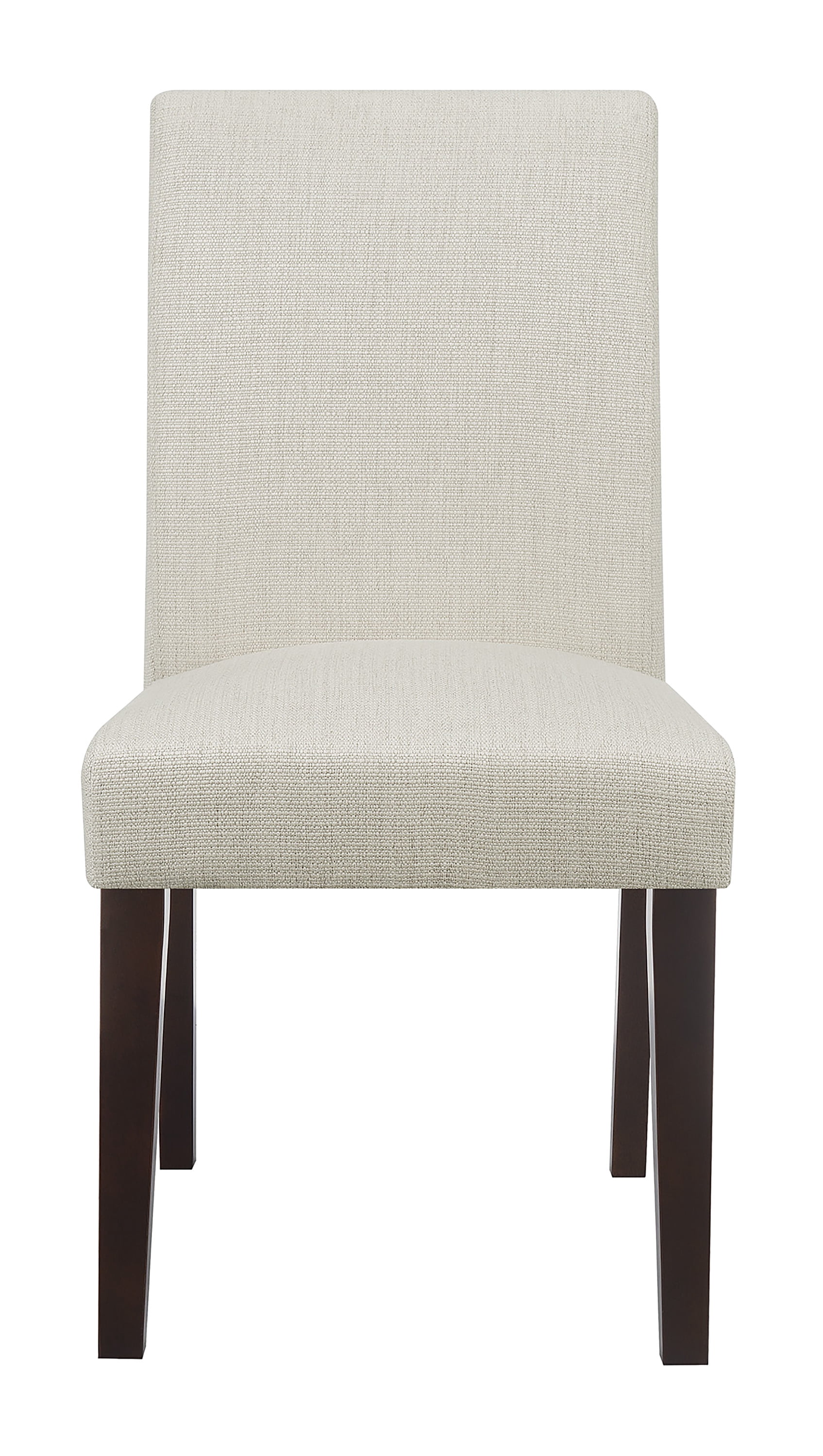 Serta Liam Parsons Dining Chair Set of 2, Plush High Back, Polyester Weave Fabric, Foam Cushion Seat, Linen