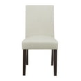 thumbnail image 3 of Serta Liam Parsons Dining Chair Set of 2, Plush High Back, Polyester Weave Fabric, Foam Cushion Seat, Linen, 3 of 7