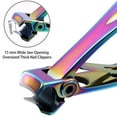 thumbnail image 4 of Nail Clippers Set For Men, 3 In 1 Heavy Duty Toenail Cutter With File, 4 of 4